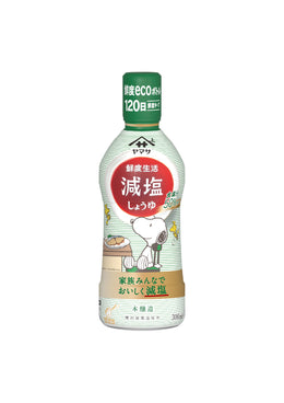 ヤマサ 鮮度生活 減塩しょうゆ 300ml (スヌーピーボトル2026春夏)